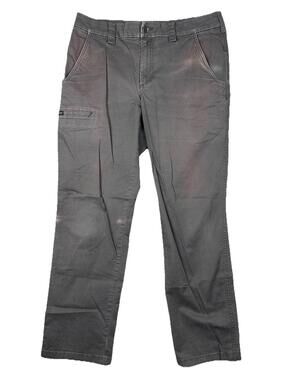 5.11 Tactical Cargo Work Pants Mens 34x32 Gray Utility Straight Leg See Photos